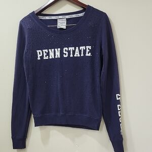 Vintage Victoria's Secret Pink Collegiate Collection Top in Purple